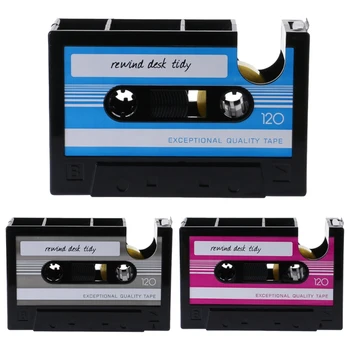 

Cassette Pattern Pen Pencil Pot Holder Container Organizer Stationery Gift