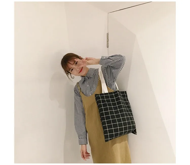 Heavy Duty Canvas Reusable Shopping Tote Bag (2)