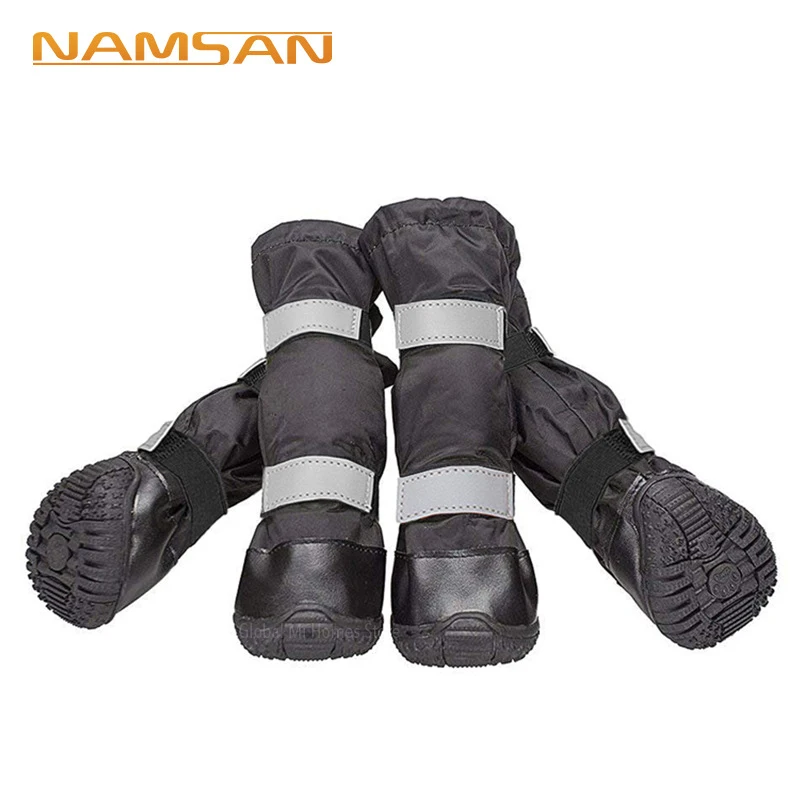 Xiaomi Youpin NAMSAN обувь для домашних животных водонепроницаемая и снегозащитная обувь для домашних животных большая Обувь для собак общая непромокаемая обувь и длинные канистры