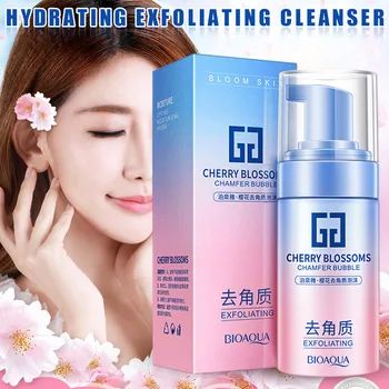 

NEW Cherry Blossoms Exfoliate Bubble Sakura Moisturizing Amino Acid Hyaluronic Acid Skin Care