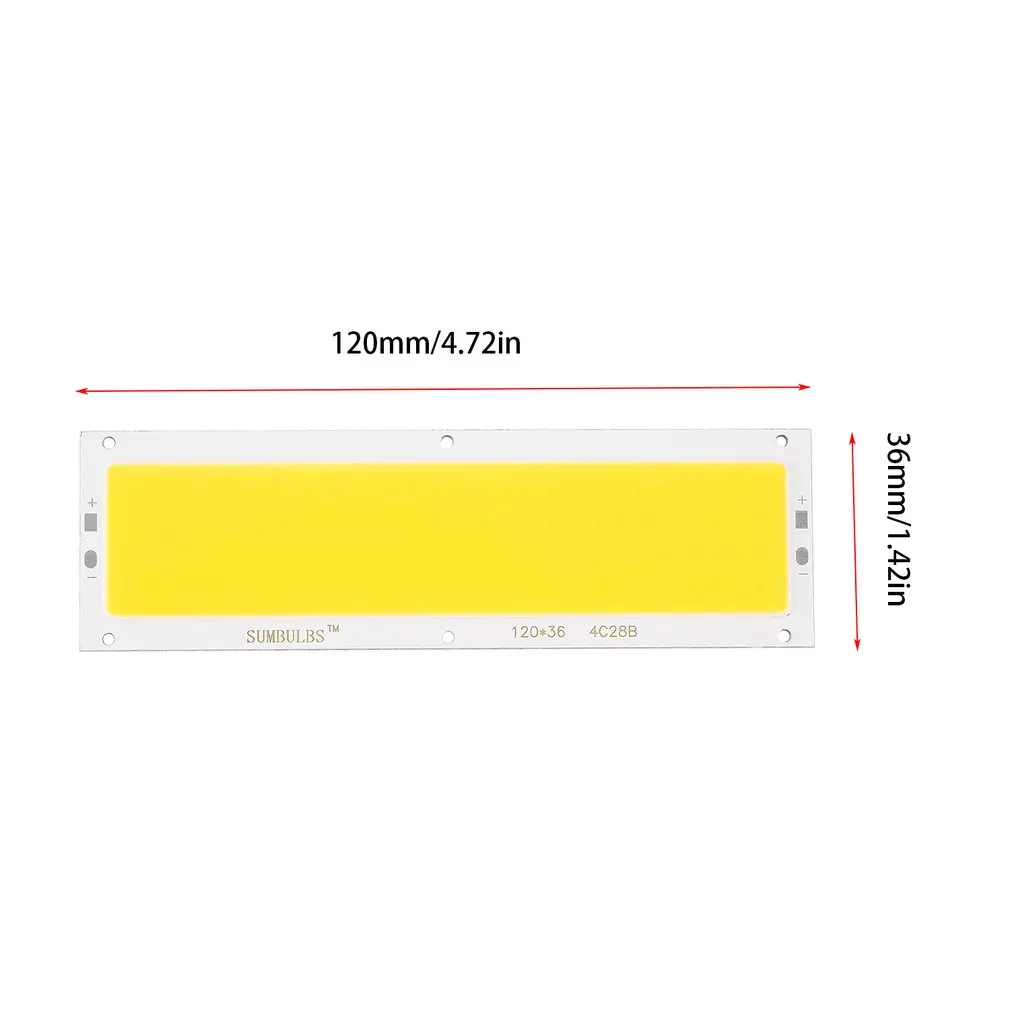 12 V-14 V 10 Вт Светодиодный светильник светодиодные ленты COB светодиодный четыре светильник s Цвета дополнительный бар светильник, сделай сам, светильник, набор, опт