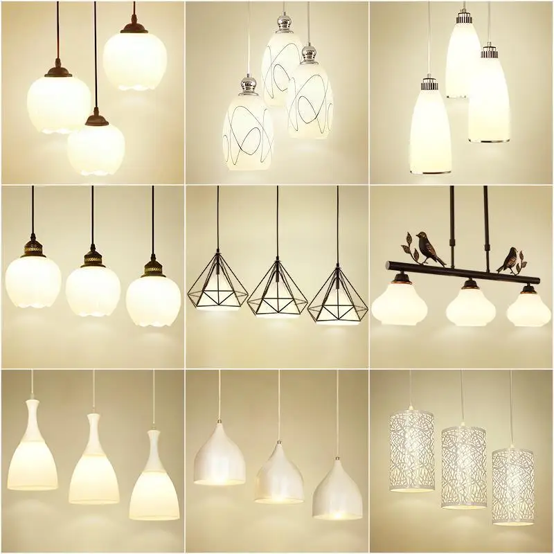 Подвеска Европейская Плоть Свет Verlichting Hanglamp Lampara Colgante Lustre E Pendente Para Sala обеденный стол Luminaria подвесной светильник