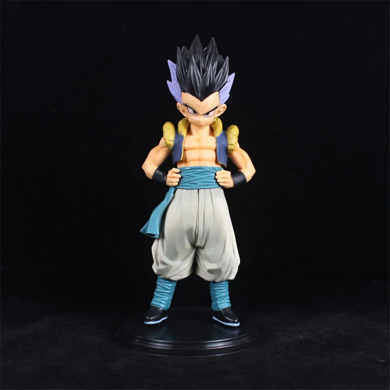 Новые различные Dragon Ball Z Goku Vegeta Broli Torankusu Фигурки ПВХ Коллекция Модель игрушки для Рождественский подарок есть база - Color: 19CM