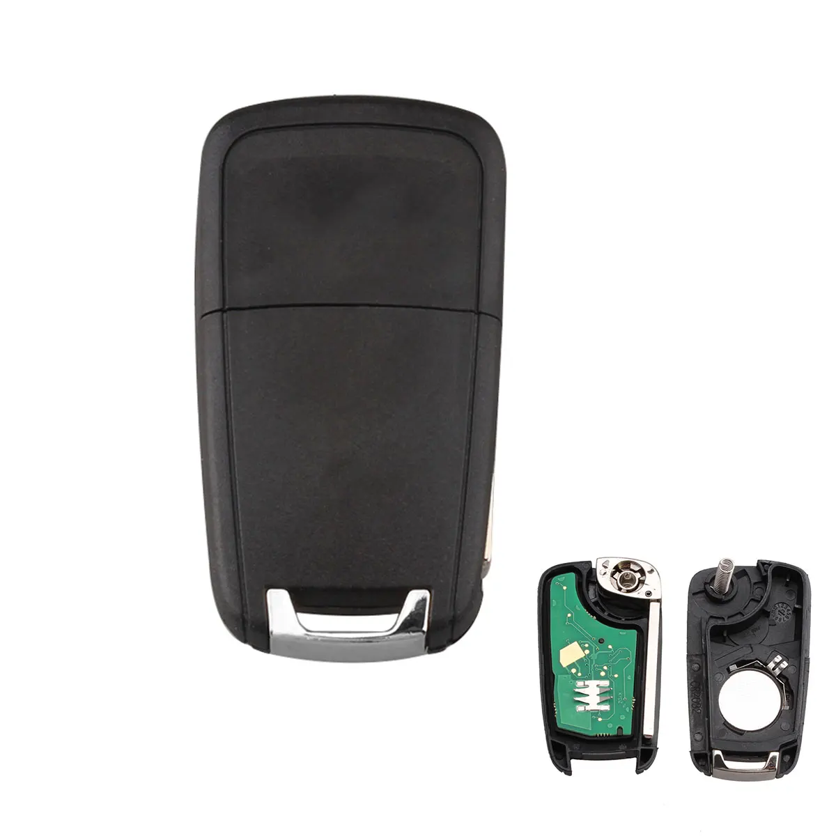 

Car Key Shell 434mhz 3 Buttons Metal for OPEL/VAUXHALL Astra J, Corsa E, Insignia, Zafira C 2009-2016 HU100 Blade Remote Key
