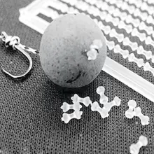 Kit d'appâts bouillants pour la pêche à la carpe, 100 pièces/carte, support de perceuse, matériel de pêche, bouchon Fi G7c2 