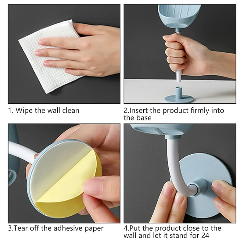 Soap Dish Free Punching Wall-mounted Dual Purpose Soap Holder Leaf Shaped Drain Soap Stand Box For Bathroom_voghion.com