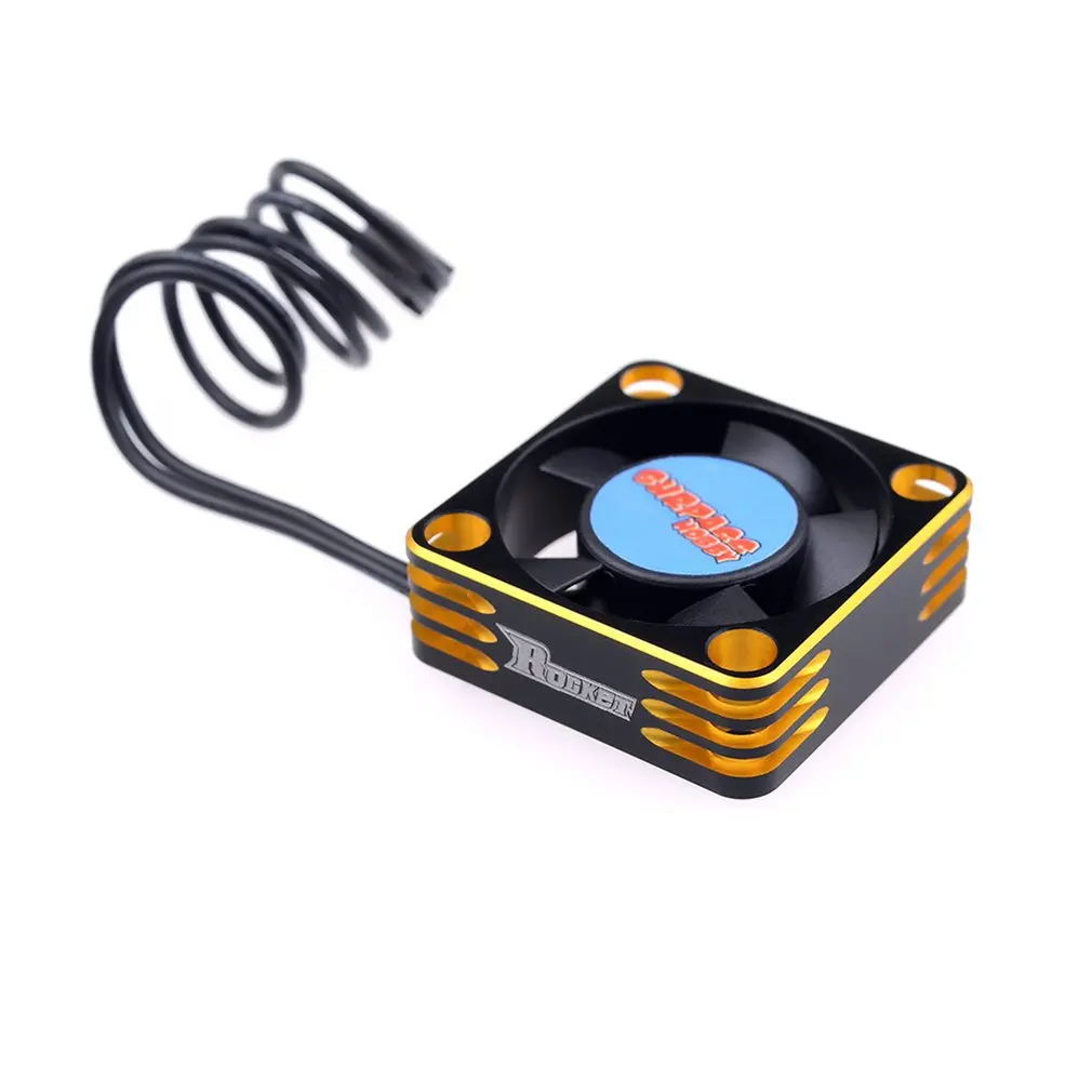 

Metal Motor Cooling Fan RC Car Accessory 28000RPM Heat Dissipation Cooling Fan for 540 Brushless Motor Small size