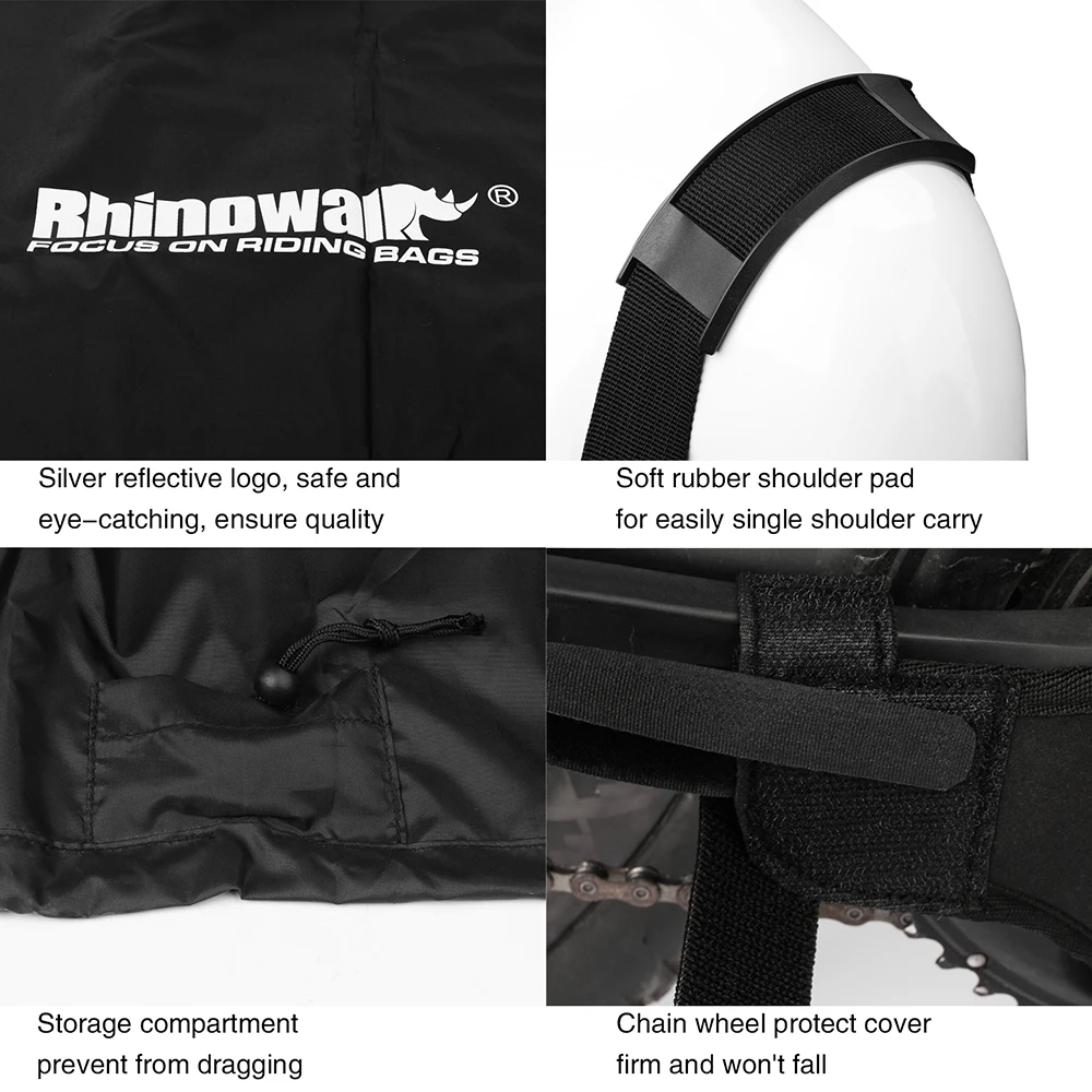 Rhinowalk bike carry bag for 26-27.5 Inch Portable Cycling Bike MTB 700C Travel Bycicle Accessories Outdoor Sport