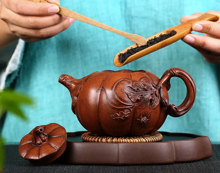 Чайник Исин Zisha глина КИТАЙСКИЙ ручной работы чайный горшок Gongfu Чайный набор 440 мл Высокое качество дизайн безопасная упаковка с подарочной коробкой