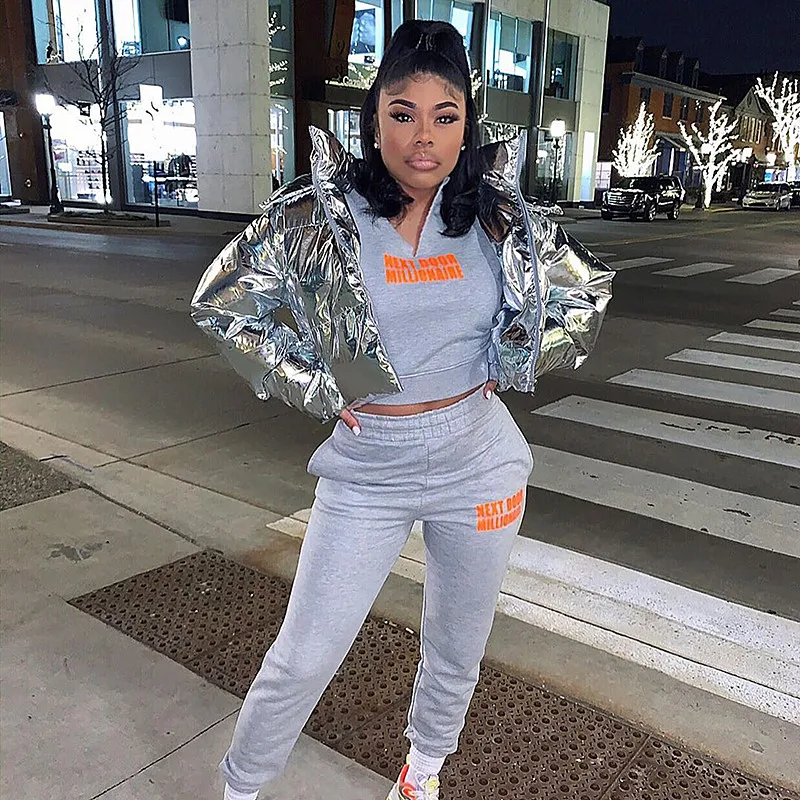 

iMucci Candy Color Women Winter Coats 2020 Bright Leather Sexy Cropped Parkas Long Sleeve Bubble Coat Fashion Woman Clothing