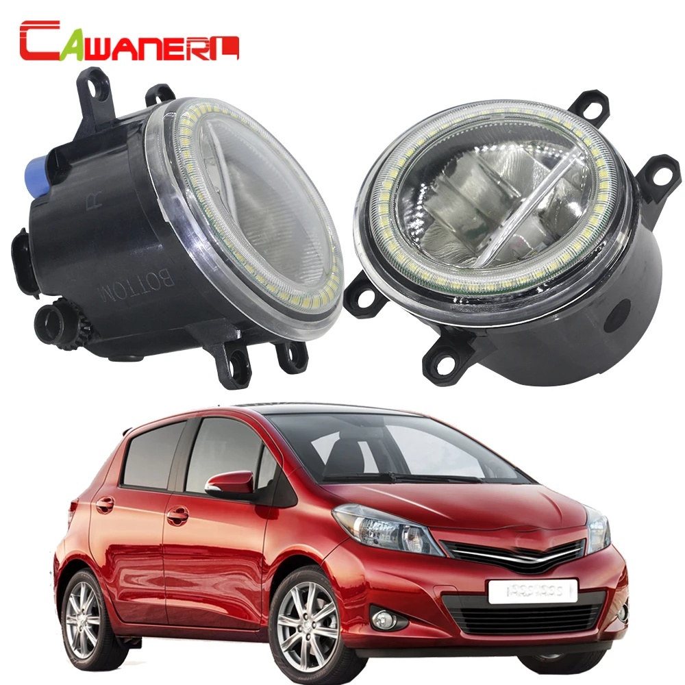 Cawanerl для Toyota Yaris хэтчбек 2006 2014 автомобильные аксессуары 4000LM светодиодный лампы
