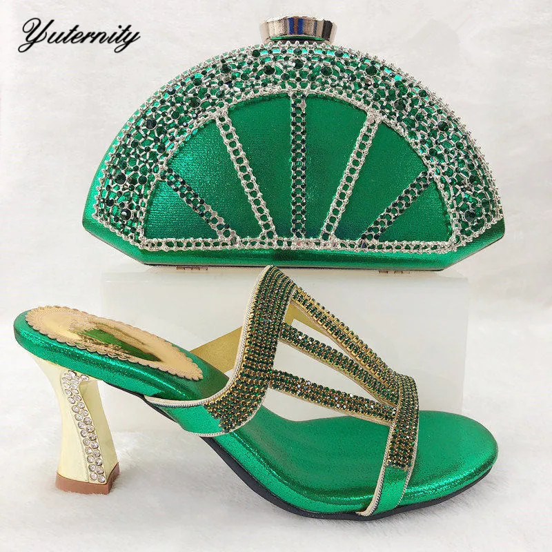 Модная женская обувь и сумка в комплекте африканском стиле ручной работы