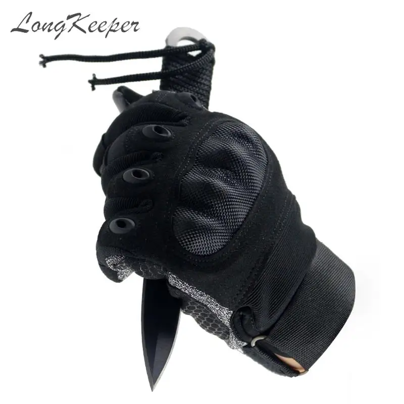 Перчатки мужские с пальцами тактические антискользящие митенки в стиле милитари