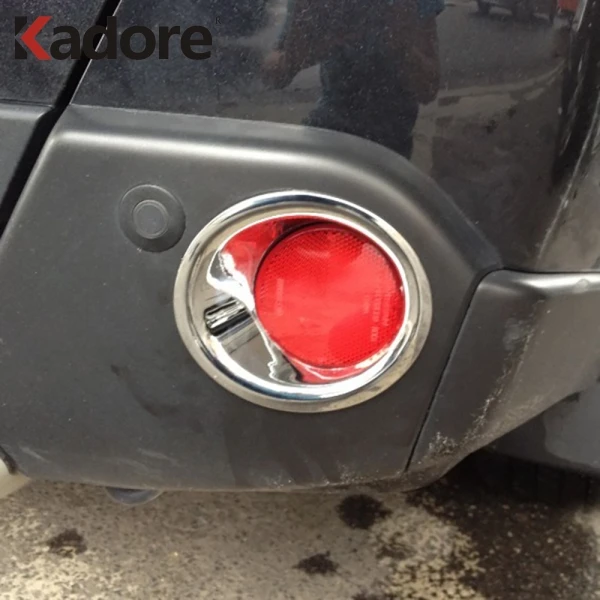Для Nissan X Trail 2007 2008 2009 2010 2011 хромированный задний противотуманный фонарь Накладка