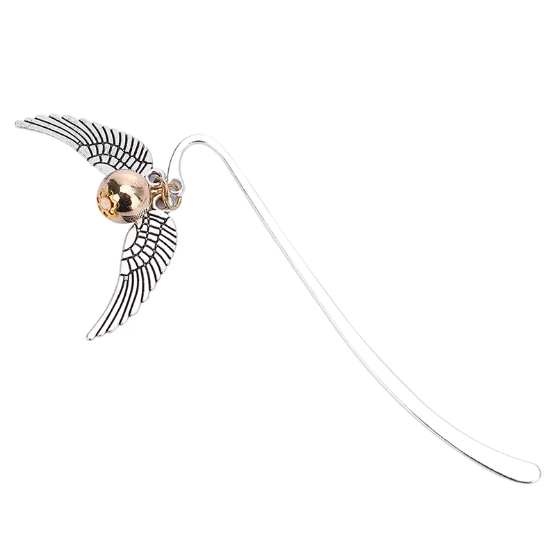 Wing Snitch Metal Bookmark Binder Stationery Bookmarks For books Retro Index Divider Reader Book Mark Office For School 2021