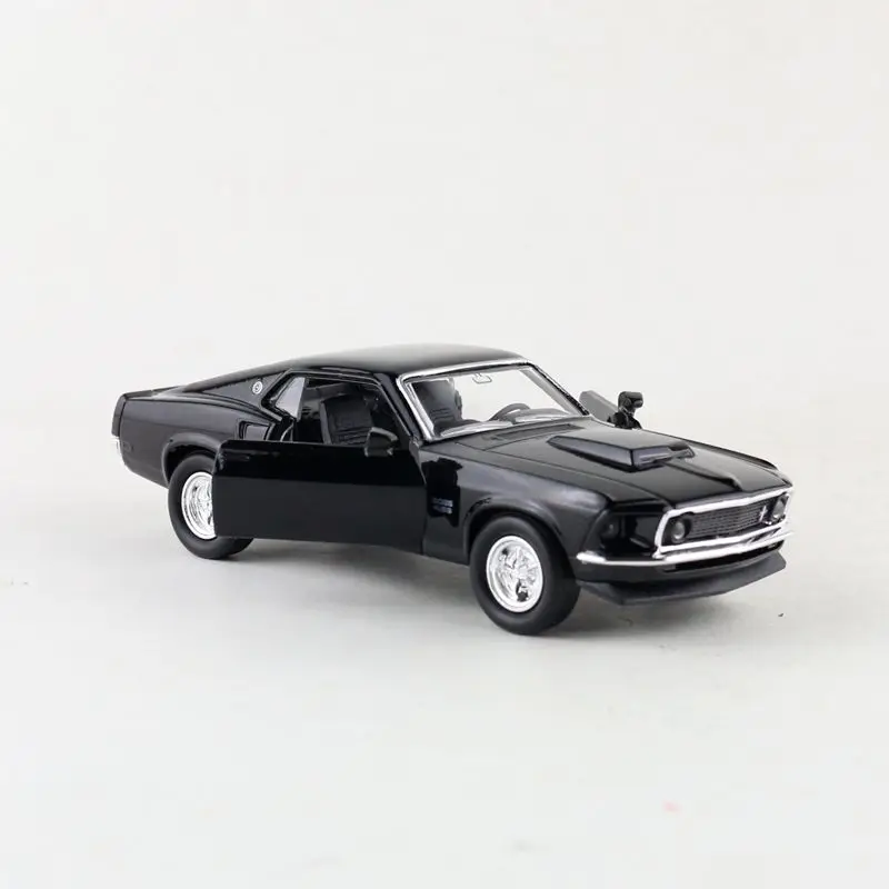 WELLY 1:36 Масштаб 1969 Ford Mustang Boss 429 игрушка литая под давлением модель автомобиля коллекция для детей подарок