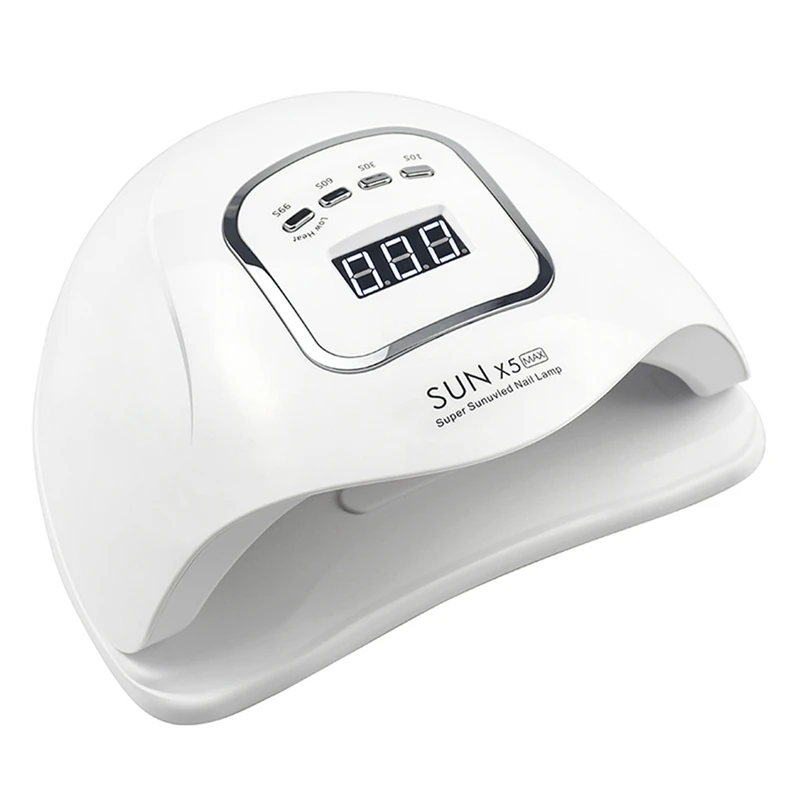 

120W 45 Led Nail Light Therapy Machine Induction Lamp Dryer Nail Polish Glue Quick-Drying Machine Curing Uv Gel Nail Polish with