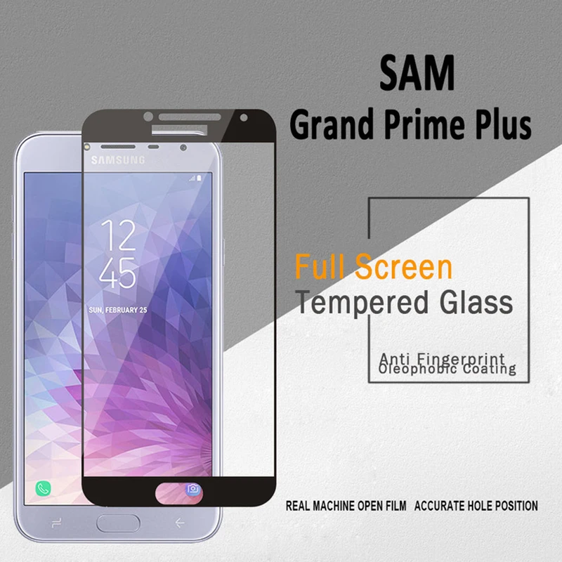 3D закаленное стекло для Samsung Galaxy Grand Prime Plus полное покрытие 9H Защитная пленка