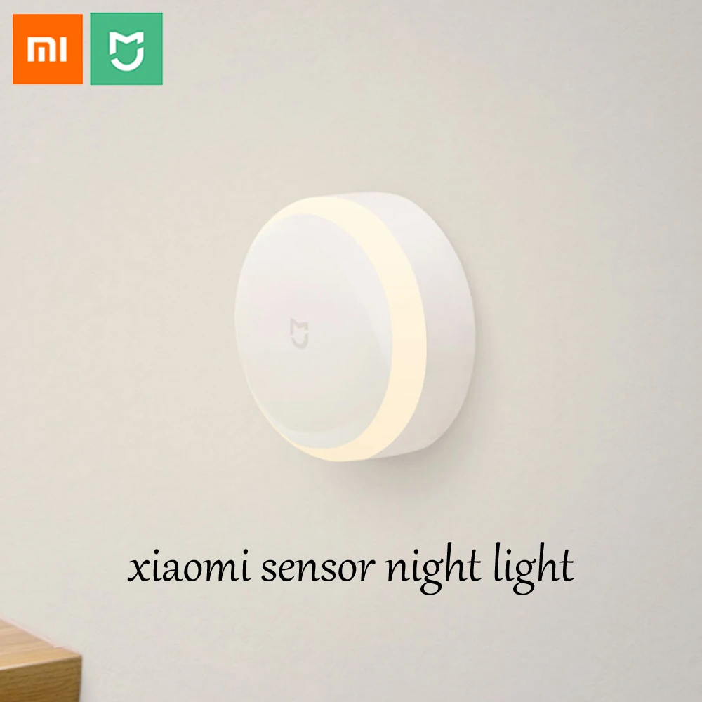 Xiaomi Mijia светодиодный коридор ночник инфракрасный пульт дистанционного управления датчик движения тела Smar домашний ночник Магнитный