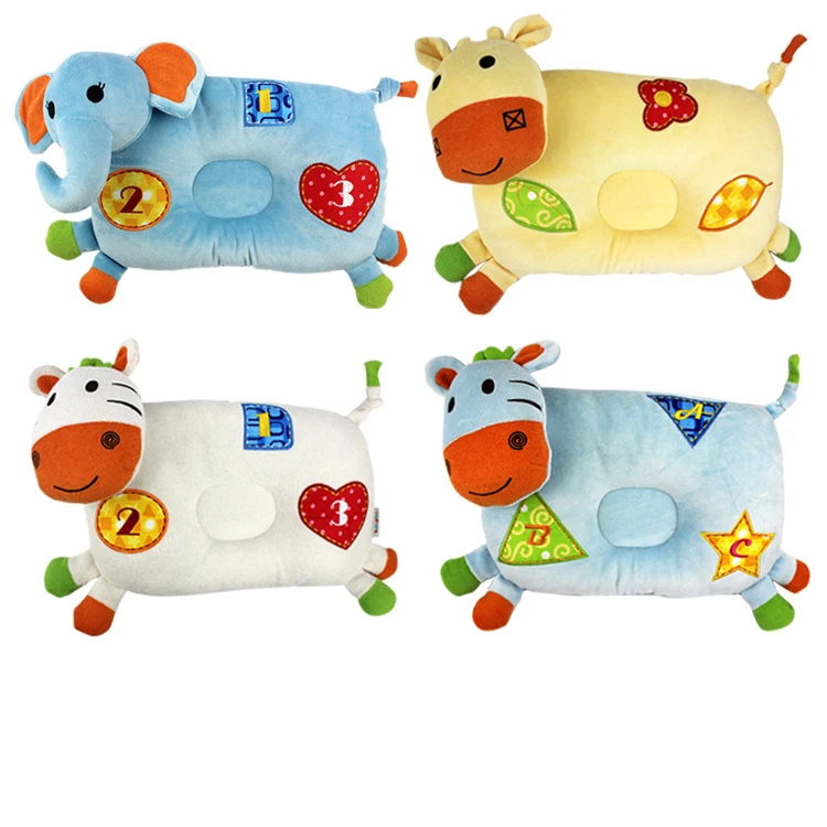Cartoon Animal Styling Baby Nursing Pillow And Toddler Sleep Positioner Anti Roll Baby Bedding