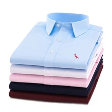 

2020 Reserved Aramy Business Shirts New Business Man Long Sleeve Work Camisa Slim Fit Attire Cotton Bird Logo Men Dress Shirt