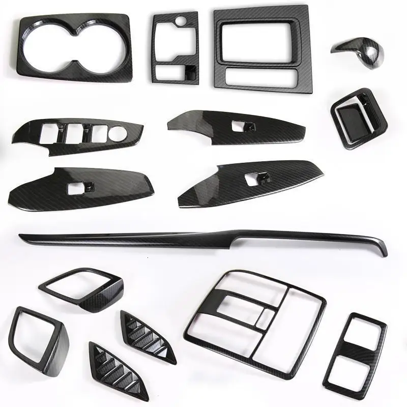 Automobile Auto Decorative Chromium Personalized Car Styling Modification Protecter Covers Parts 14 15 16 17 FOR Mazda Axela