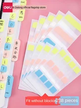Post-It notlar etiketi endeksi macun Fluorescently etiketli sevimli imleri toptan öğrenci Post-it çıkartmalar