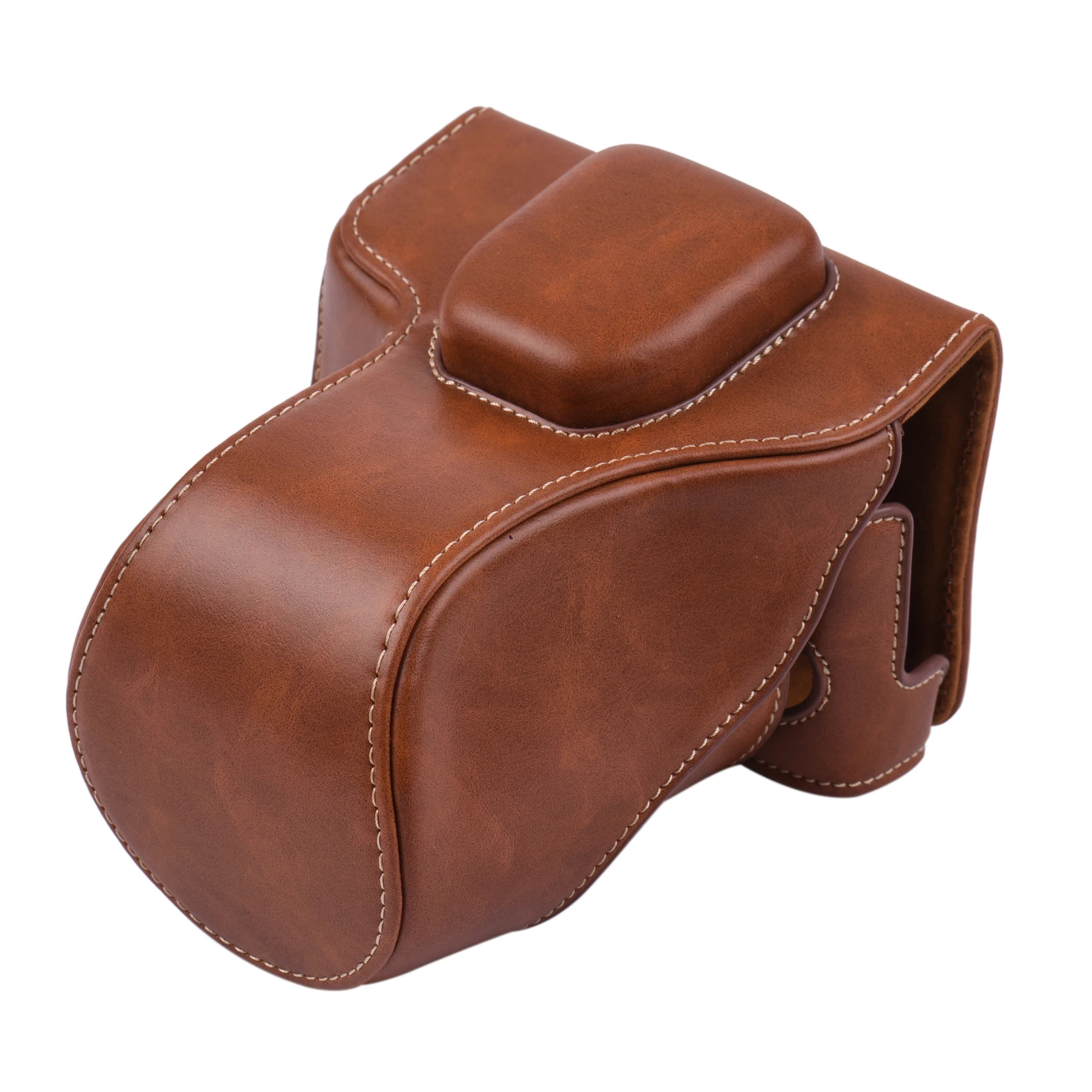 Vintage Pu Leather Camera Case Protective Camera Bag With Strap