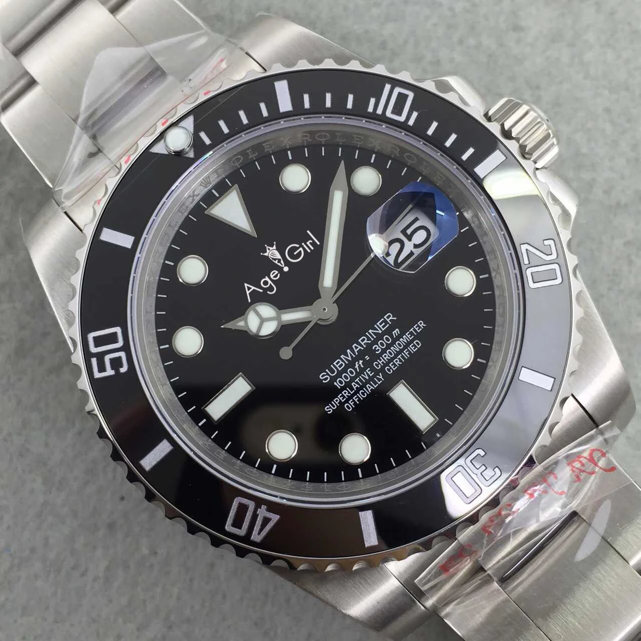 

Luxury Brand New Men Automatic Mechanical Watches Gold Silver Black Blue Green Stainless Steel Ceramic Bezel Crystal Sapphire