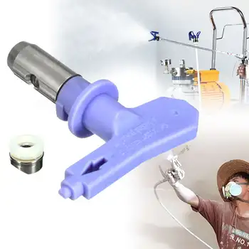 

Purple Series 4 Airbrush Nozzle For Painting Airless Paint Spray G un Tip Powder Coating Portable Paint Sprayer auto repair tool