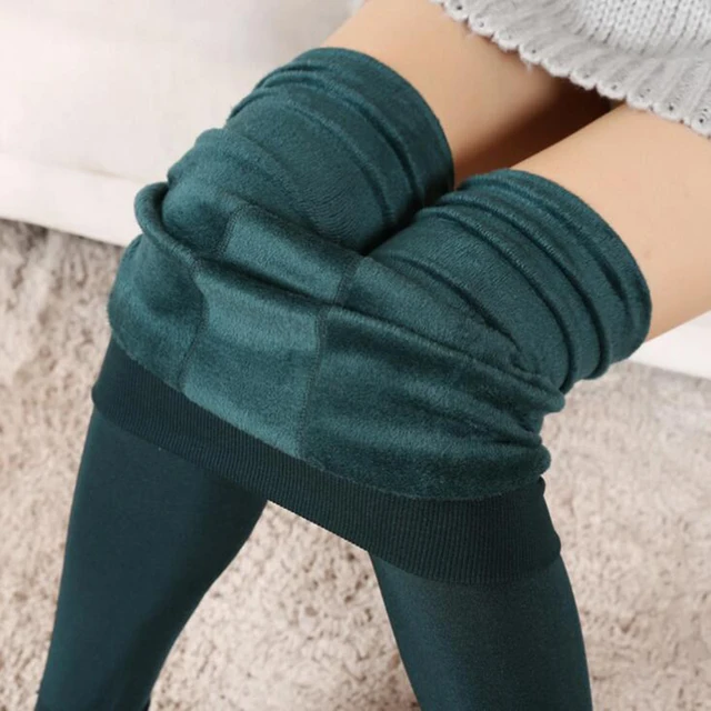 Winter Leggings Knitting Velvet Casual Legging New High Elastic Thicken Lady s Warm Black Pants Skinny Pants For Women Leggings