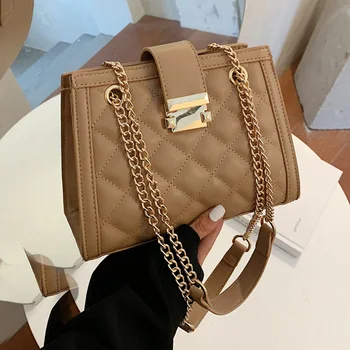 

HOT SALE! Fashion Female Handbags High Quality PU Leather Ladies Hand Bags Luxury Designer Diamond Lattice Women Shoulder Bags