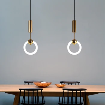 

Nordic LED Pendant Lamps for Home Decoration Glass Iron Pendant Lights Hanging Lighting Dining Living Room indoor Hang Light