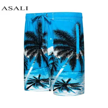 

Coconut Tree Mens Swimwear Swim Shorts Trunks 2020 Beach Board Shorts Swimming Short Pants Mens Running Surffing Shorts Male