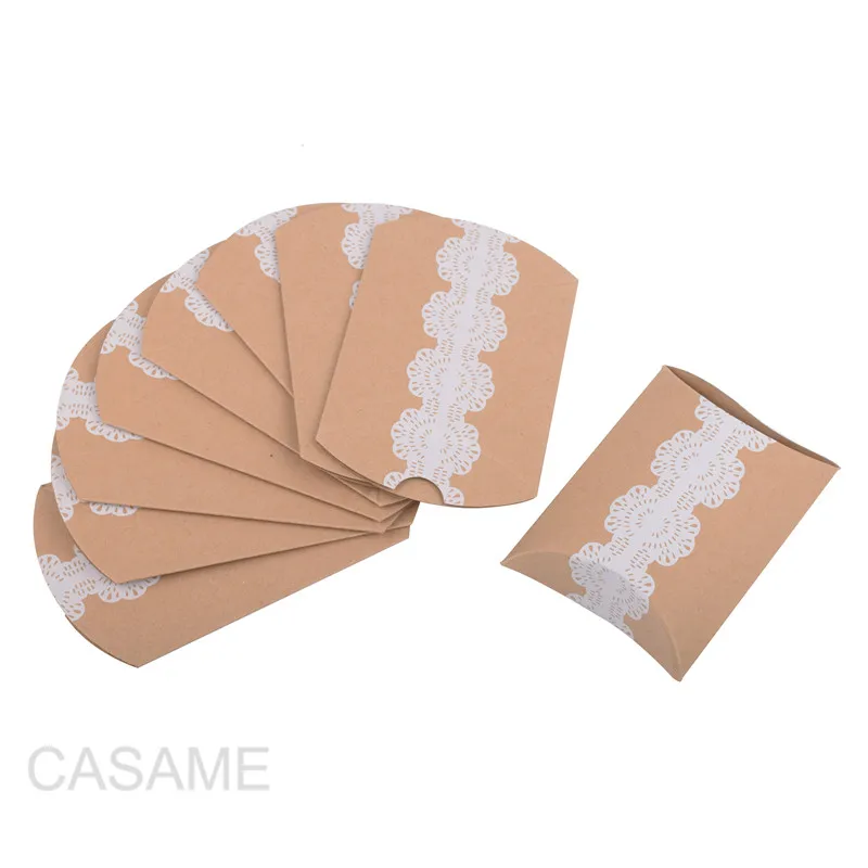 print lace Подарочная коробка для конфет, вечерние подарки, Подарочная коробка для конфет, 10 шт - Цвет: print lace