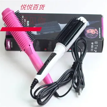 

Straight Comb Hair Straightener Roll Straight Dual Purpose Does Not Damage Hair Straight Pull Plywood Electric round Brush Strai