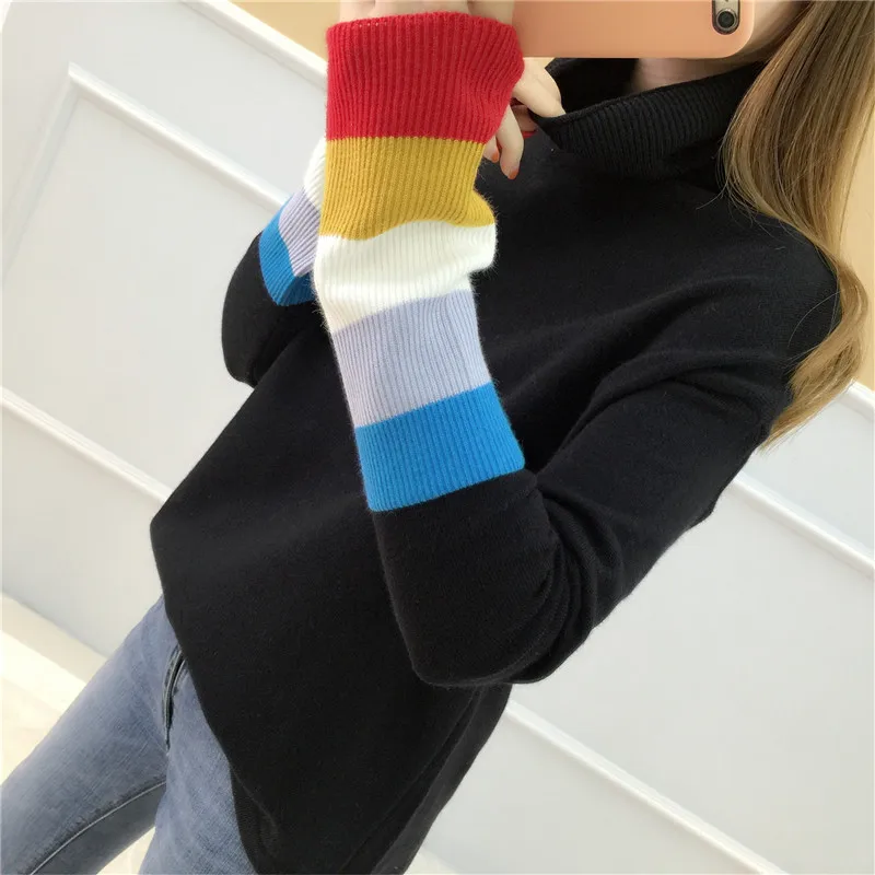 8961 new striped rainbow sleeve, 42-1, 7 rows, 2 shelves