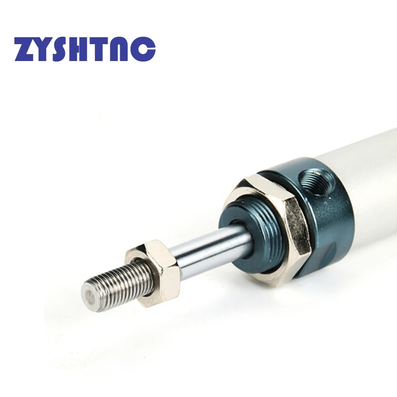 Freies verschiffen Mal-serie Mini Pneumatische Zylinder 16/20/25/32mm Bohrung 25-300mm hub Double Acting Aluminium Legierung Luft Zylinder