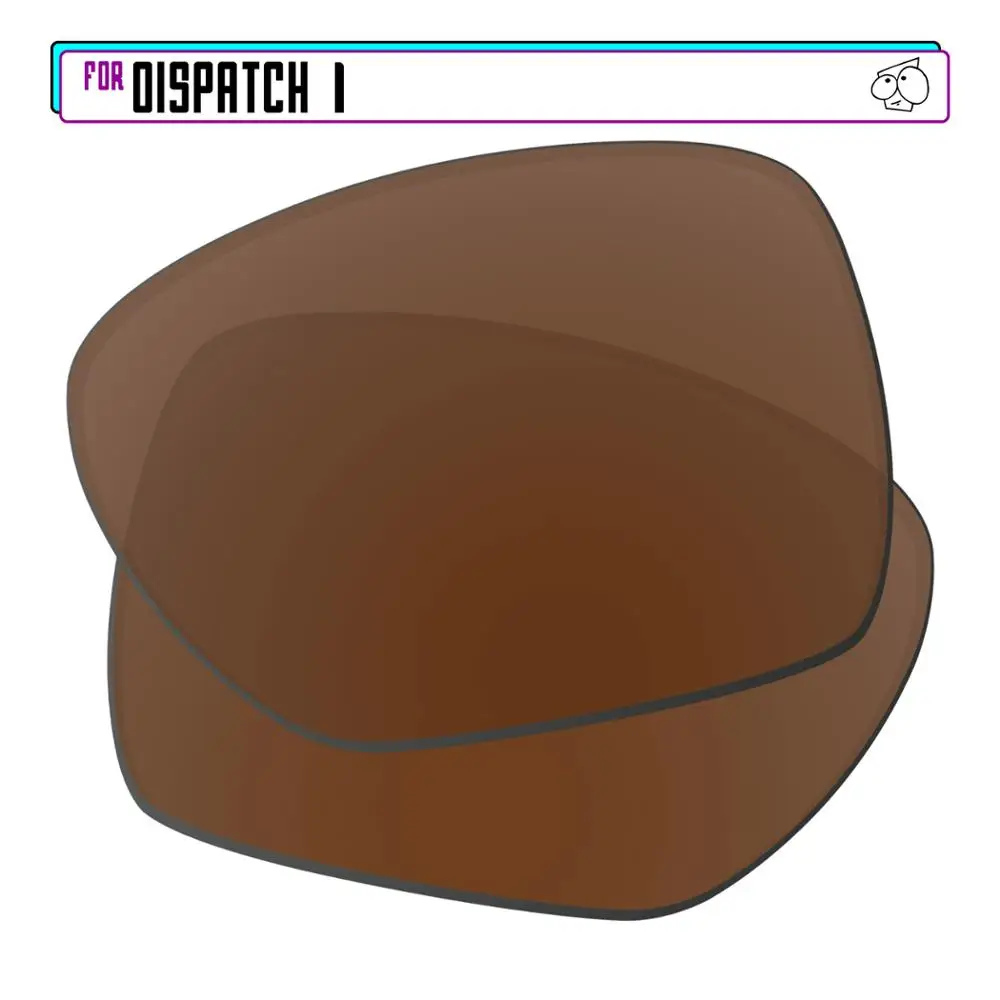 

EZReplace Polarized Replacement Lenses for - Oakley Dispatch 1 Sunglasses - Brown
