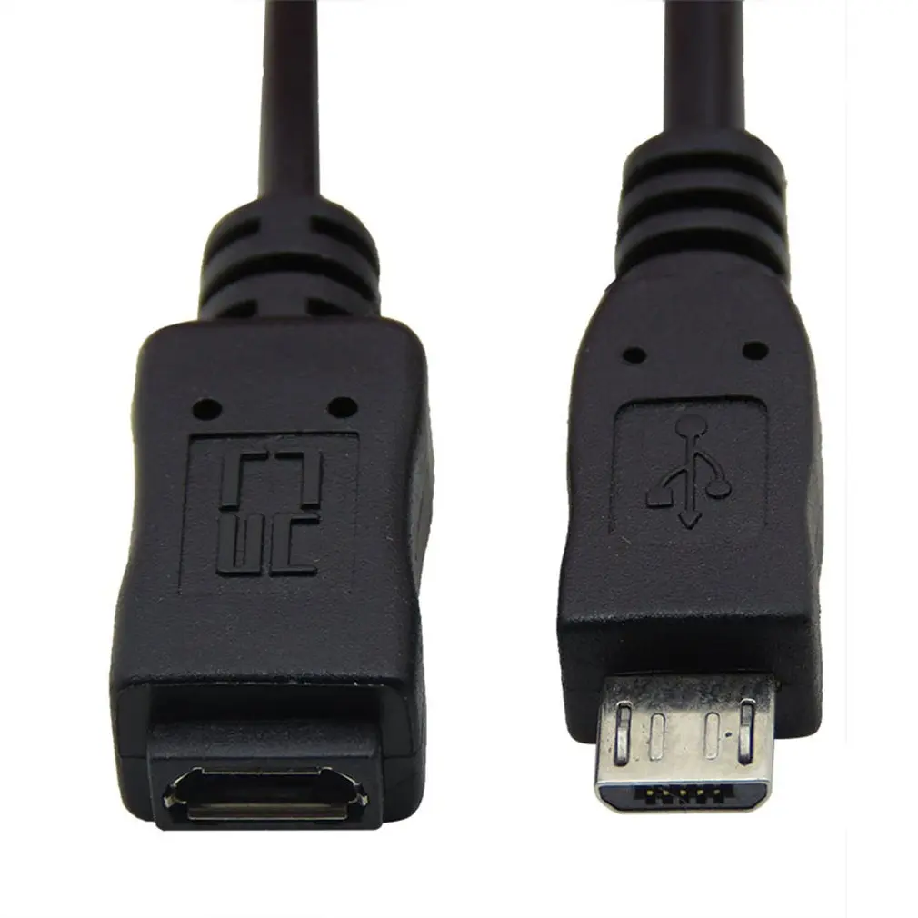 Высококачественный черный USB 2,0 для Dual 2 Micro USB 2,0 Мужской Y разветвитель данных зарядное устройство кабель зарядный кабель для мобильного телефона