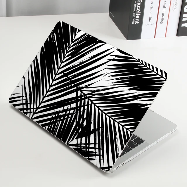 3D Print Abstract Leaves Laptop Case For Macbook Air 13 A2337 A2338 2020 M1 Chip Pro 14 15 A2442 A2289 Mac Pro 16 A2141 A2485 MM473-sj-TM
