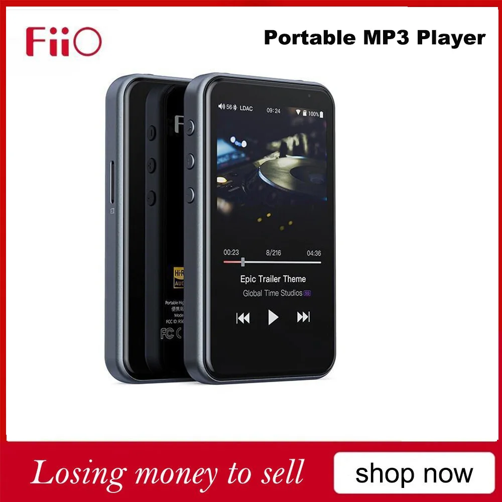 Б/у музыкальный плеер FiiO M6 Hi-Res HiFi Bluetooth портативный mp3-плеер на базе Android Поддержка