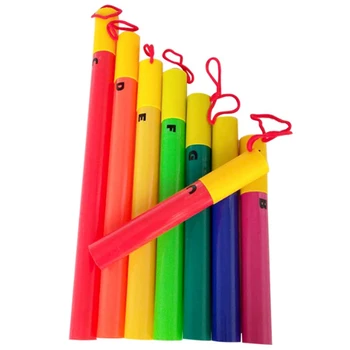 

Color Ful Music Tuned 8-Notes Percussion Stringed Instrument Tubes C Major Diatonic Set C D E F G A B C Parts Accs