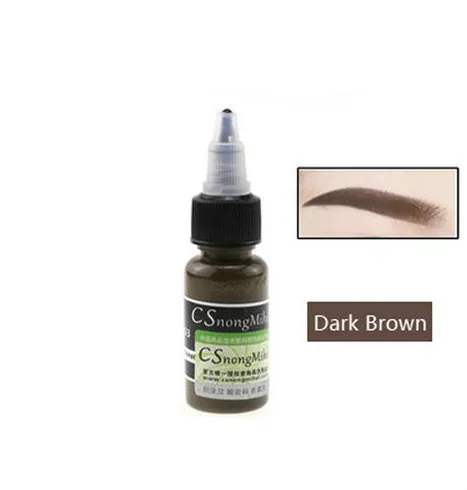 15ml Color Ink Tattoo Ink Manual Tattoo Pigments Microblading Pigment Permanent Makeup Eyebrow Eyeliner Lip Embroidery Pigment