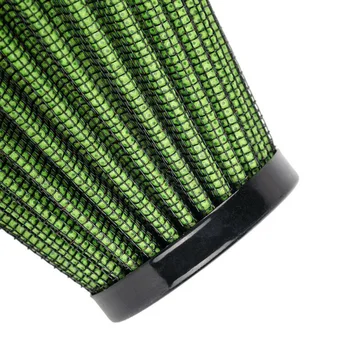 

Green Air Filter Splash proof 1pc Mesh design Motorcycle 42mm Universal