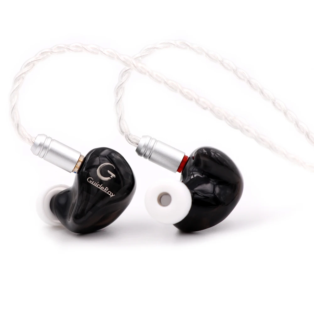 

GuideRay GR-i Series DD+BA Hybrid HiFi in-Ear Earphones with 0.78mm Cable GR-i18 /GR-i58/GR-i68