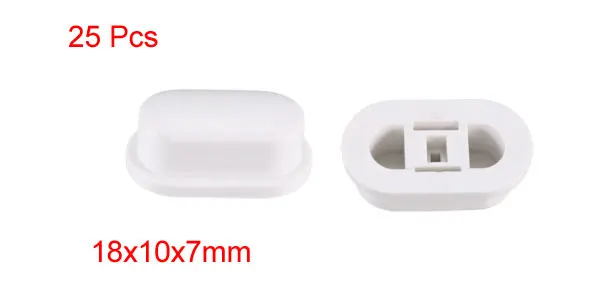 White 18x10x7 Uxcell 25 шт. колпачки для переключателей 13,5x7,5/18x10x7 мм для защелкивания тактильного переключателя пластиковые колпачки для ключей - Цвет: White 18x10x7