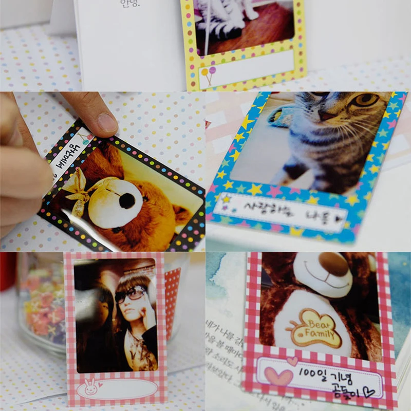 Креативные DIY пленки, фото наклейки для FujiFilm Instax Mini Instant 8 7S 25 50S 90 9
