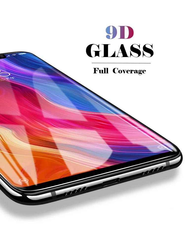 

9D HD Tempered Glass For Xiaomi Mi 9X 8 SE Lie Glass Protector protective Glass For Redmi Y3 Note 5 GO 7 Mi Max 2 Mix 3 Play