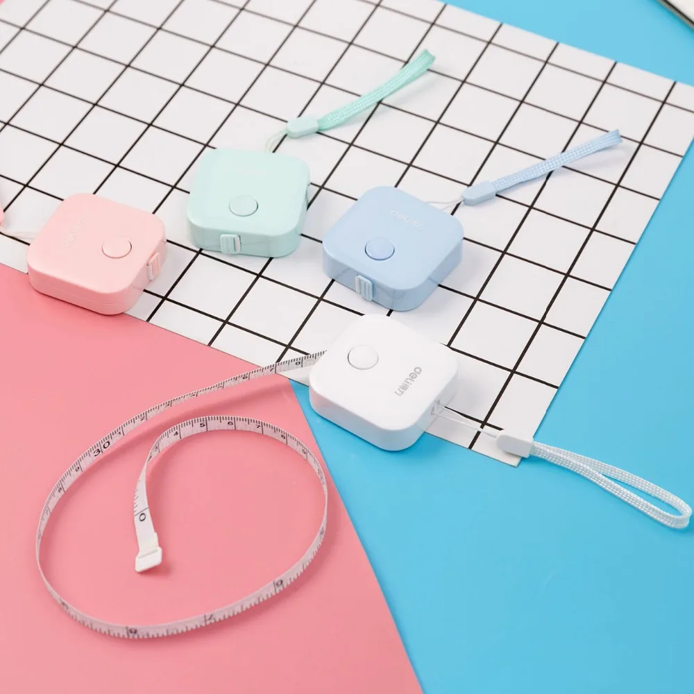 Cute and simple measuring ruler Convenient to carry soft ruler Mini tape measure tool suitable for household measuring tools